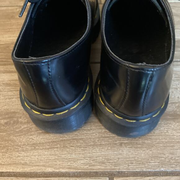Dr Martens Doc 1461 BEX Mens Size 7 Medium D Black Smooth Leather Oxford Y2K main image 8